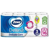 Hartie Igienica Delicata cu 3 Straturi - Zewa Deluxe Delicate Care, 16 role