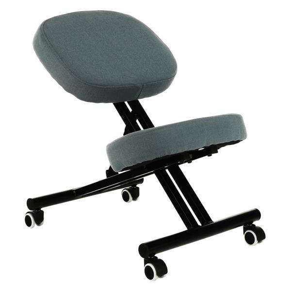 Scaun birou, ergonomic, gri negru, Kilian, 45x62x52-62 cm