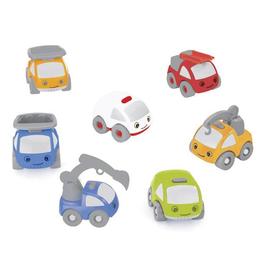 Pachet 7 mașinuțe din plastic pentru circuit - Eurekakids