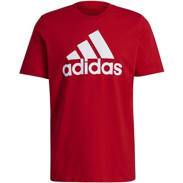 Tricou barbati adidas Essentials Big Logo GK9124, XL, Rosu