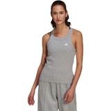 Maiou femei adidas Esssentials Yoga Rib HA6613, L, Gri