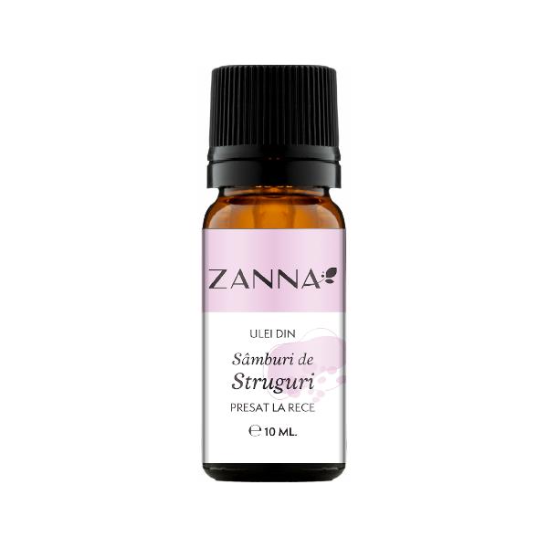 Ulei din Samburi de Struguri Presat la Rece Zanna, 10 ml