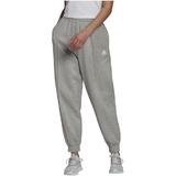 Pantaloni femei adidas Studio Fleece HA6612, L, Gri