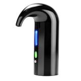 Dispenser/decantor electric automat smart pentru vin, profesional, cu functie de aerare si eliminare sedimente, incarcare USB, Negru