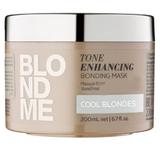 Masca pentru Par Blond Rece - Schwarzkopf Blond Me Tone Enhancing Bonding Mask Cool Blondes, 200ml