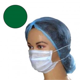 Masca Medicala Verde cu Elastic - Prima Green Medical Face Mask Ear-Loop 50 buc