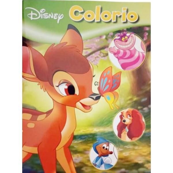 Carte de colorat Disney Colorio, Bambi, 32 de pagini, + 3 ani