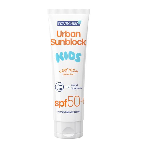 Protectie solara pentru copii Urban Sunblock SPF50, NovaClear, 125 ml