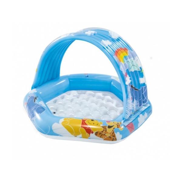 Piscina gonflabila copii, Winnie the Pooh, Intex 58415, multicolor, 41 Litri, 109 x 102 x 71 cm