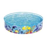 Piscina cu perete rigid, pentru copii, Bestway 55031, 244 x 46 cm, 1612 litri