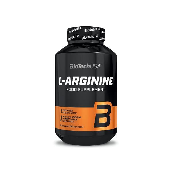 Supliment Alimentar L-Arginina - BiotechUSA L-Arginine, 90 capsule