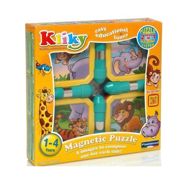 Set Puzzle Magnetic Animale Safari - Supermag Kliky