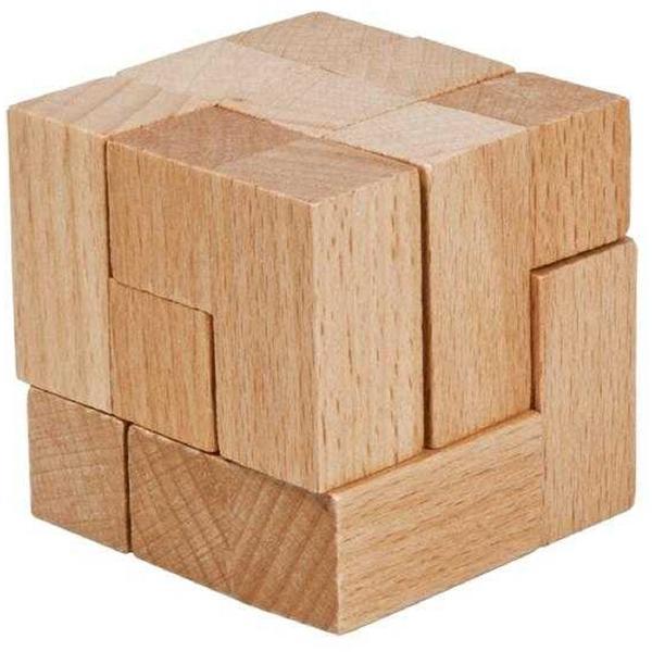 Iq-test (joc logic puzzle din lemn in cutie)