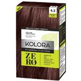 Vopsea Crema Demi-permanenta - Kolora Zero No Ammonia Color Cream, nuanta 4.5 Mahogany Brown, 120 ml