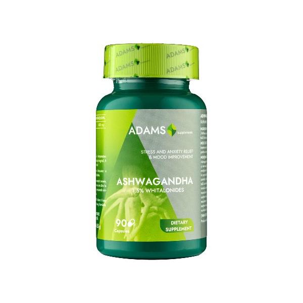 Ashwagandha Adams Supplements, 90 capsule