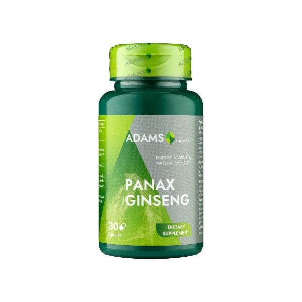 Panax Ginseng Adams Supplements, 30 capsule