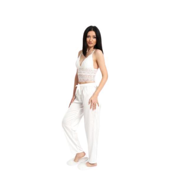 Pijama White Simplicity marime M