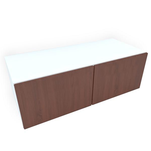 Armonia Comoda alba cu 2 usi "push" Mdf Cedru