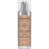 Fond de Ten Bio - Lavera Hyaluron Liquid Foundation, nuanta Cool Honey 04, 30 ml