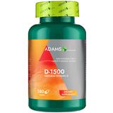 Vitamina D-1500 Adams Supplements, 180 tablete