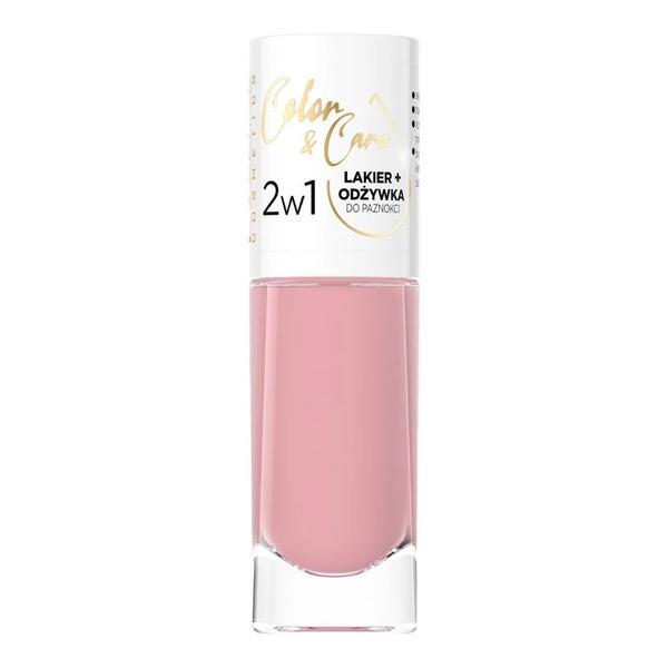 Lac de unghii, Eveline Cosmetics, Color &amp; Care 2 in 1, nuanta 121, 8ml