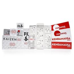 Kendama USA - Kaizen 2.0 &ndash; 70/30 &ndash; Beech &ndash; Pink and Mint