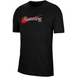 Tricou barbati Nike Dri-FIT Run CW0945-010, M, Negru