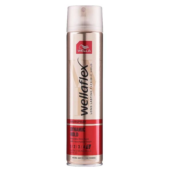 Fixativ cu Fixare Ultra Puternica - Wella Wellaflex Hairspray Dynamic Hold Ultra Strong Hold, 250 ml