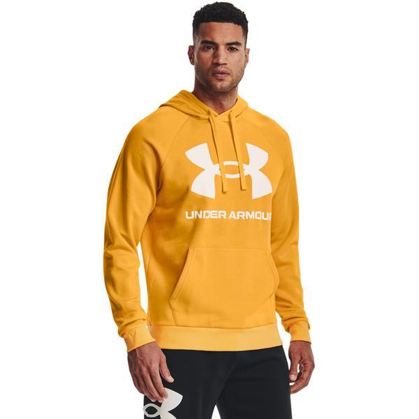 Hanorac barbati Under Armour Ua Rival Fleece Big Logo 1357093-782, XXL, Galben