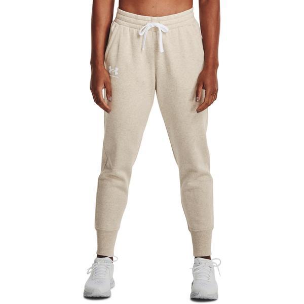 Pantaloni femei Under Armour Rival Fleece 1356416-783, XL, Bej