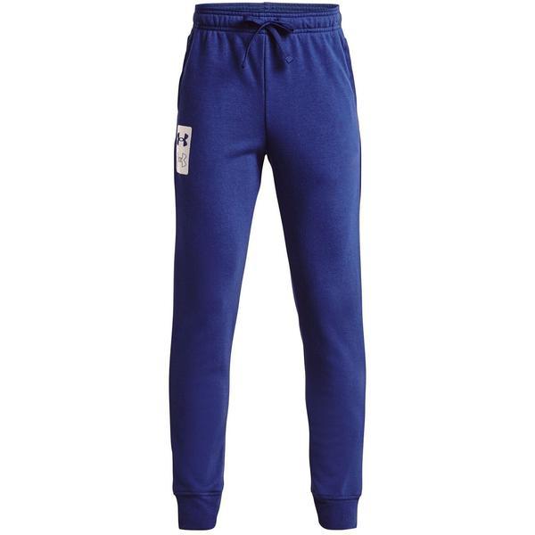 Pantaloni copii Under Armour UA Rival Terry 1370209-456, 147-158 cm, Albastru