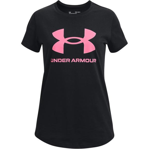 Tricou copii Under Armour Sportstyle 1361182-004, 137-147 cm, Negru