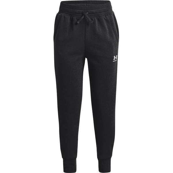 Pantaloni copii Under Armour Rival Fleece 1373133-001, 146-156 cm, Negru