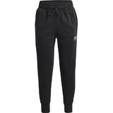 Pantaloni copii Under Armour Rival Fleece 1373133-001, 128-137 cm, Negru