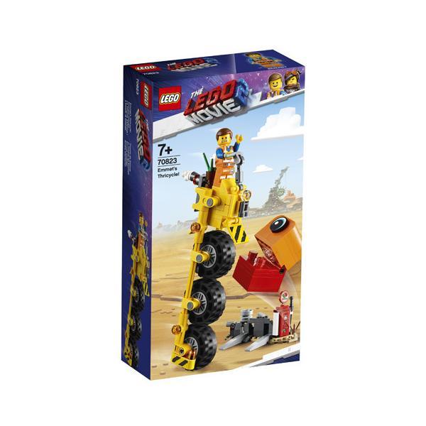 Lego Movie - 2, Tricicleta lui Emmet, 70823, 7+