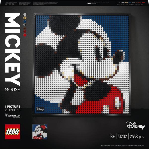 Lego Art - Disney's Mickey Mouse 31202, 2658 piese