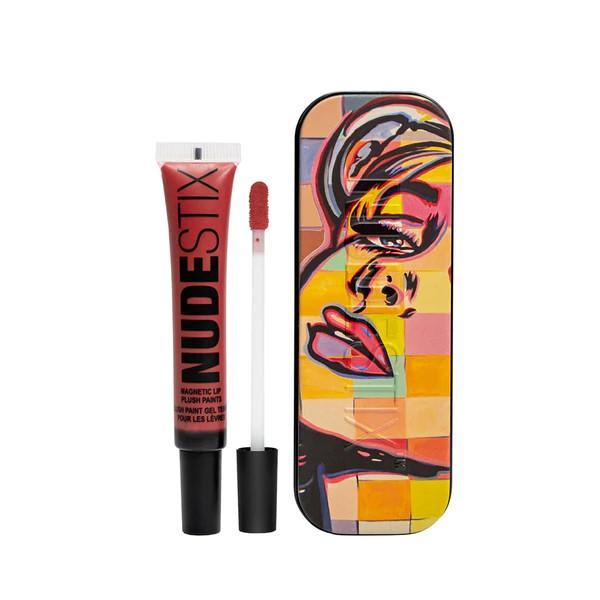 Luciu de buze, Sweet Sangria, Magnetic Lip Plush Paints, Nudestix, 10 ml