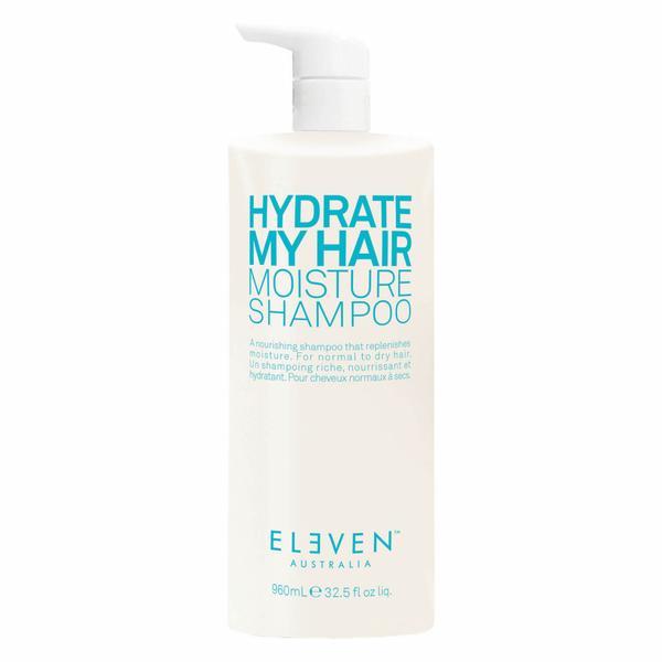 Sampon Eleven Australia Hydrate My Hair Moisture, Par uscat/deteriorat, 960ml