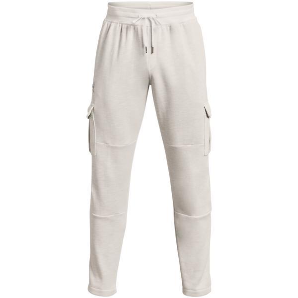 Pantaloni barbati Under Armour Essential Fleece Heritage Cargo 1373816-112, M, Alb