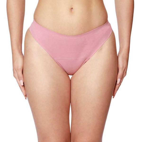 Chiloti menstruali reutilizabili Femieko, model tanga, absorbtie scazuta, culoare roz, marimea 4XL