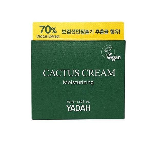 Crema hidratanta de fata cu 70% extract de cactus, Yadah, 50 ml