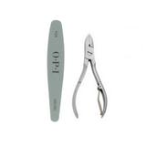 Set Accesori Pila pentru unghii Opi Flex File 220/280, Nippes Cleste inox unghii 27R