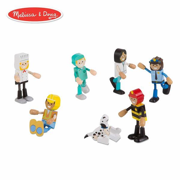 Set figurine flexibile Meserii - Melissa & Doug