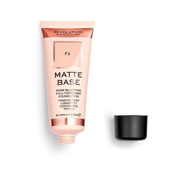 Fond de ten, Matte Base, F3, 28 ml, Makeup Revolution