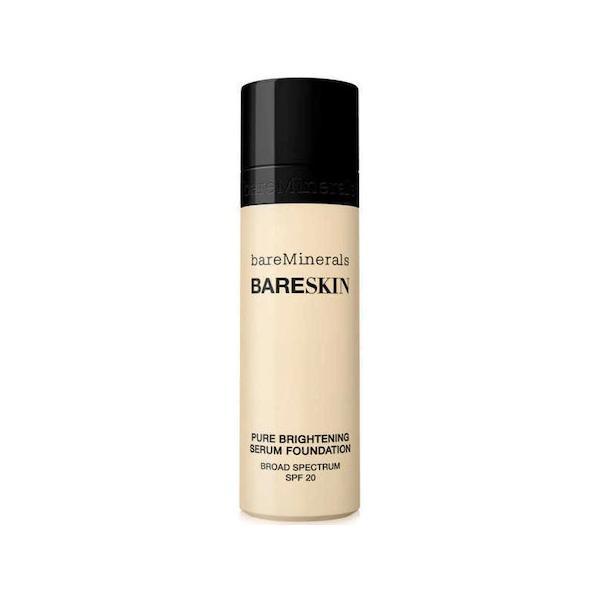 Fond de ten Bareskin Pure Brightening Serum Spf20, Bare Porcelain No. 01, bareMinerals, 30ml