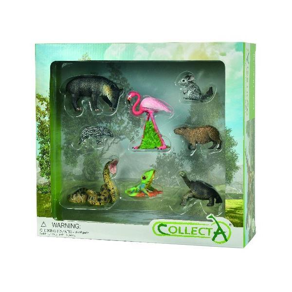 Set de 8 figurine pictate manual Wild Life