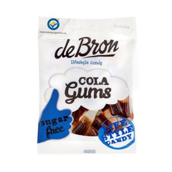 SHORT LIFE - Jeleuri Gumate fara Zahar cu Aroma de Cola Cola Gums Debron 100g