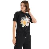 Tricou femei Converse Desert Floral 10023730-001, XS, Negru