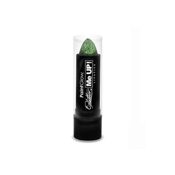 Ruj de buze cu sclipici, Paint Glow, Green, Glitter Me Up!, 5g