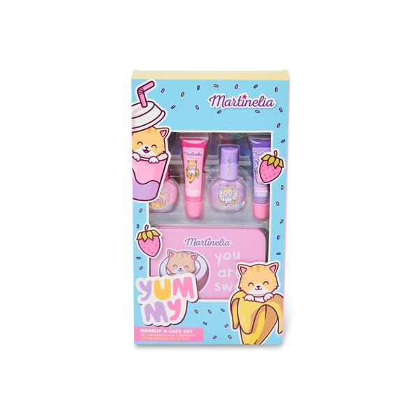 Set produse machiaj fetite Yummy Beauty Tin Martinelia 24167